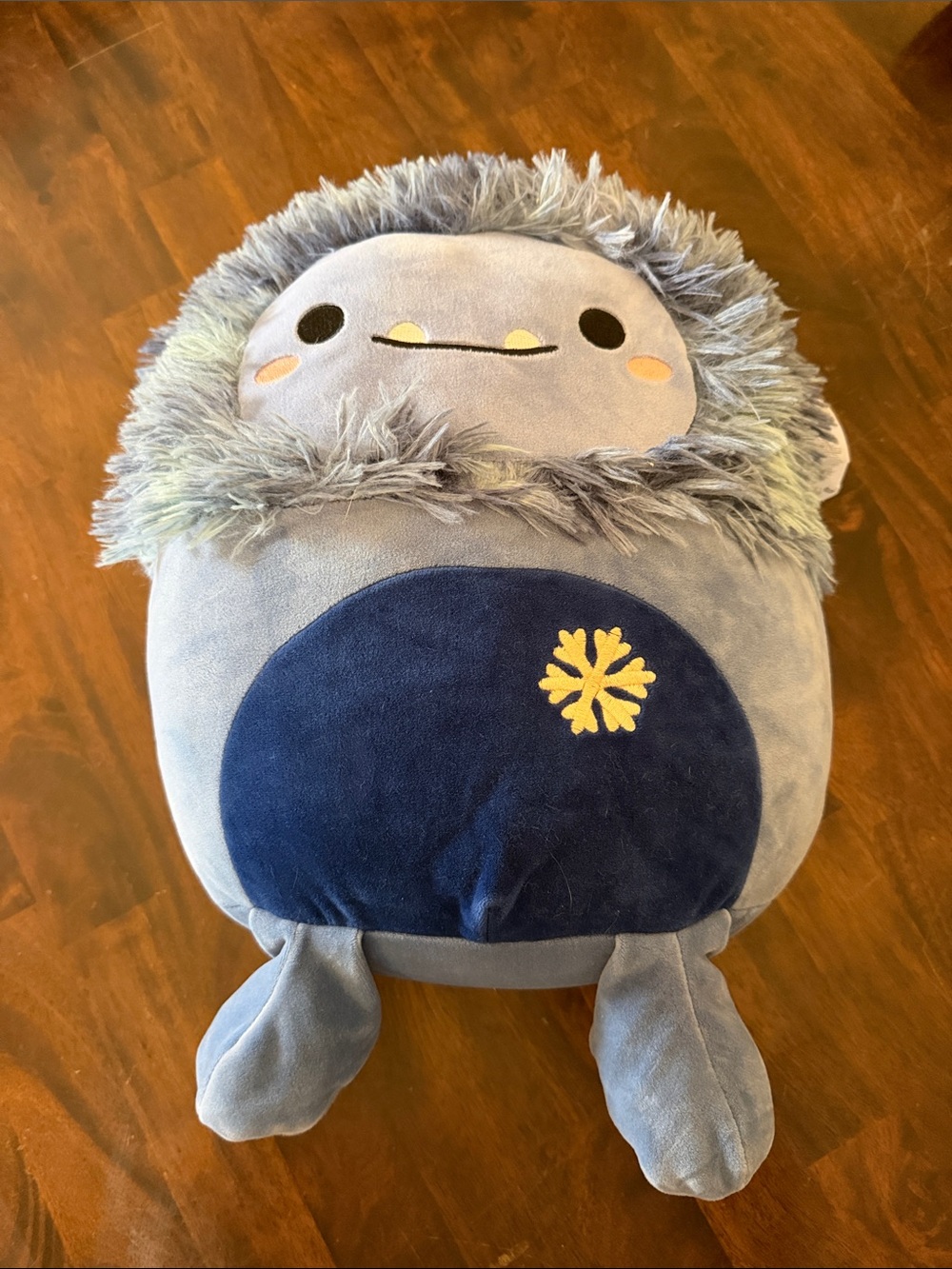 Squishmallows ‘Dani the Navy Blue Bigfoot’ Official Winter Ed.  2025 Plush Toy